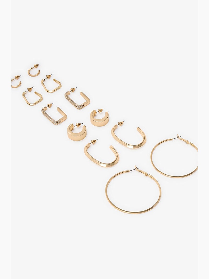 Conjunto de brincos galary penti Ouro - Kiabi