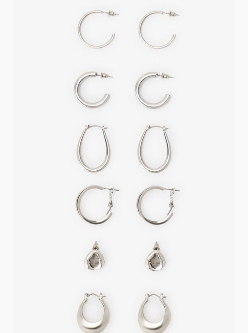 Conjunto de brincos gloria penti - Kiabi