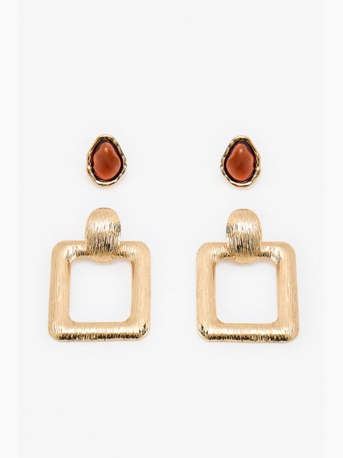 Conjunto de brincos karen penti - Kiabi