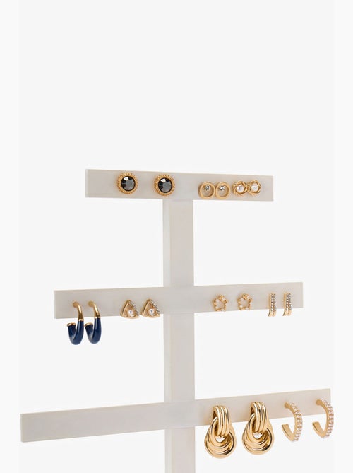 Conjunto de brincos mara penti - Kiabi
