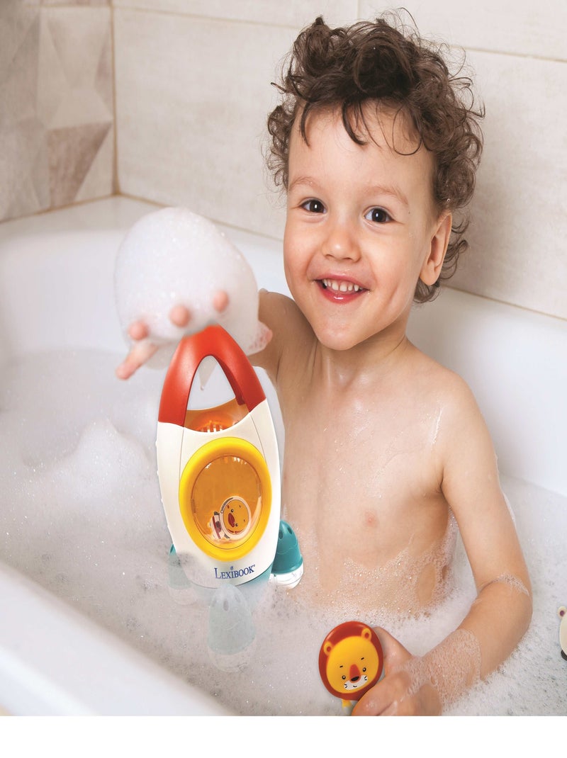 Conjunto de brinquedos de banho com foguetões espaciais Branco - Kiabi