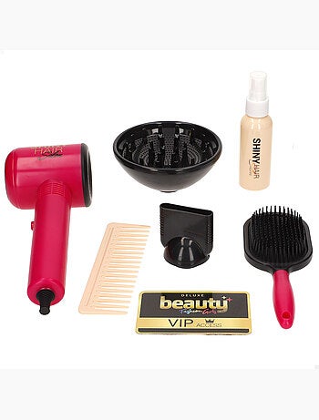 Conjunto de cabeleireiro para criança c/acessórios beauty