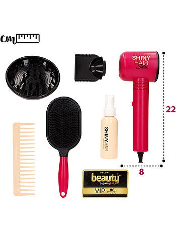 Conjunto de cabeleireiro para criança c/acessórios beauty