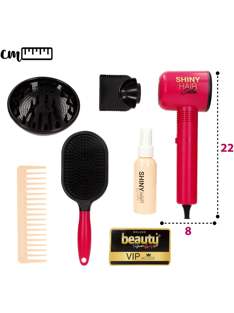 Conjunto de cabeleireiro para criança c/acessórios beauty N/D - Kiabi