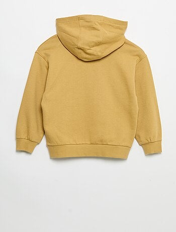 Conjunto de calças de jogging e sweat com capuz e fecho - 2 peças