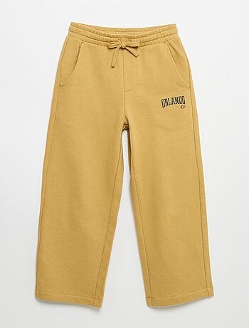 Conjunto de calças de jogging e sweat com capuz e fecho - 2 peças
