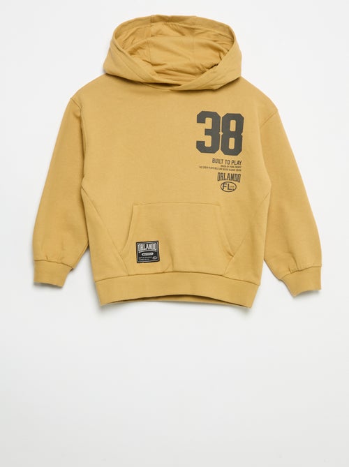 Conjunto de calças de jogging e sweat com capuz e fecho - 2 peças - Kiabi Conjunto de calças de jogging e sweat com capuz e fecho - 2 peças - Kiabi