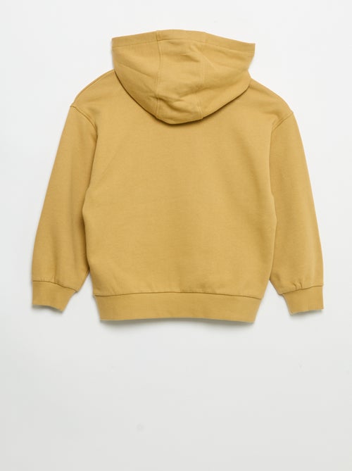 Conjunto de calças de jogging e sweat com capuz e fecho - 2 peças - Kiabi Conjunto de calças de jogging e sweat com capuz e fecho - 2 peças - Kiabi