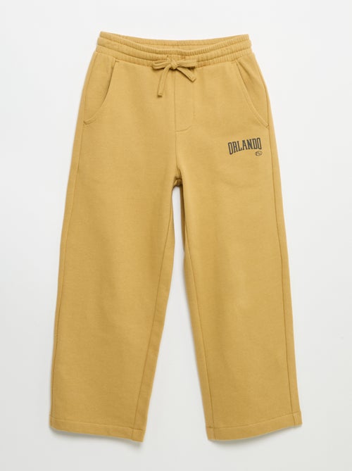 Conjunto de calças de jogging e sweat com capuz e fecho - 2 peças - Kiabi Conjunto de calças de jogging e sweat com capuz e fecho - 2 peças - Kiabi