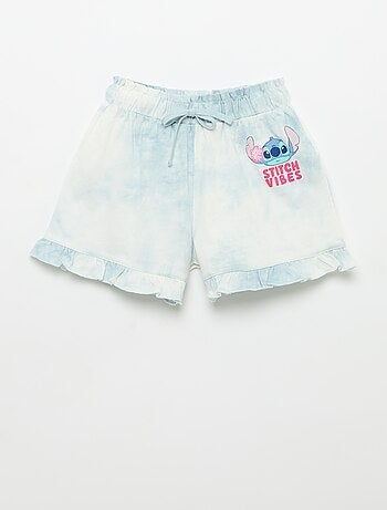 Conjunto de calções com folhos + T-shirt 'Disney'