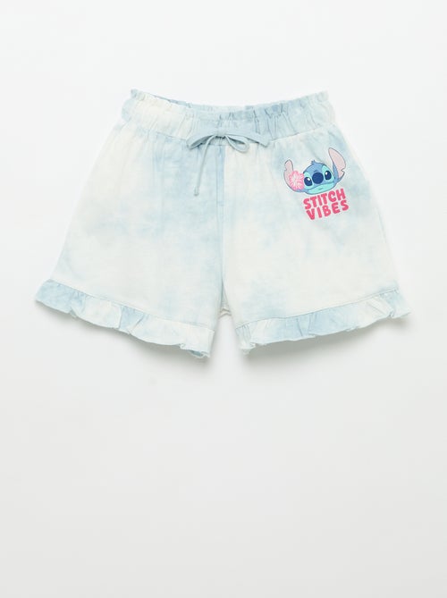 Conjunto de calções com folhos + T-shirt 'Disney' - Kiabi