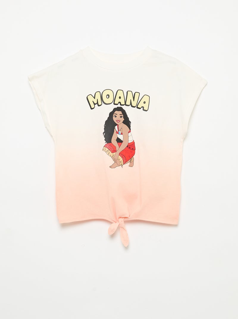 Conjunto de calções com folhos + T-shirt \'Disney\' Laranja - Kiabi