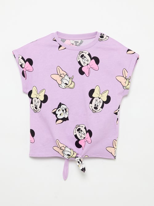Conjunto de calções com folhos + T-shirt 'Disney' - Kiabi