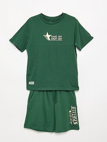 Conjunto de calções + t-shirt - 2 peças