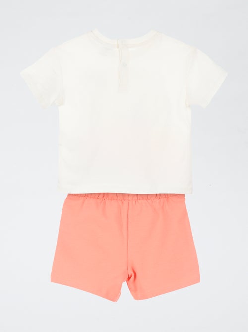 Conjunto de calções + t-shirt 'Patrulha Pata' - 2 peças - Kiabi
