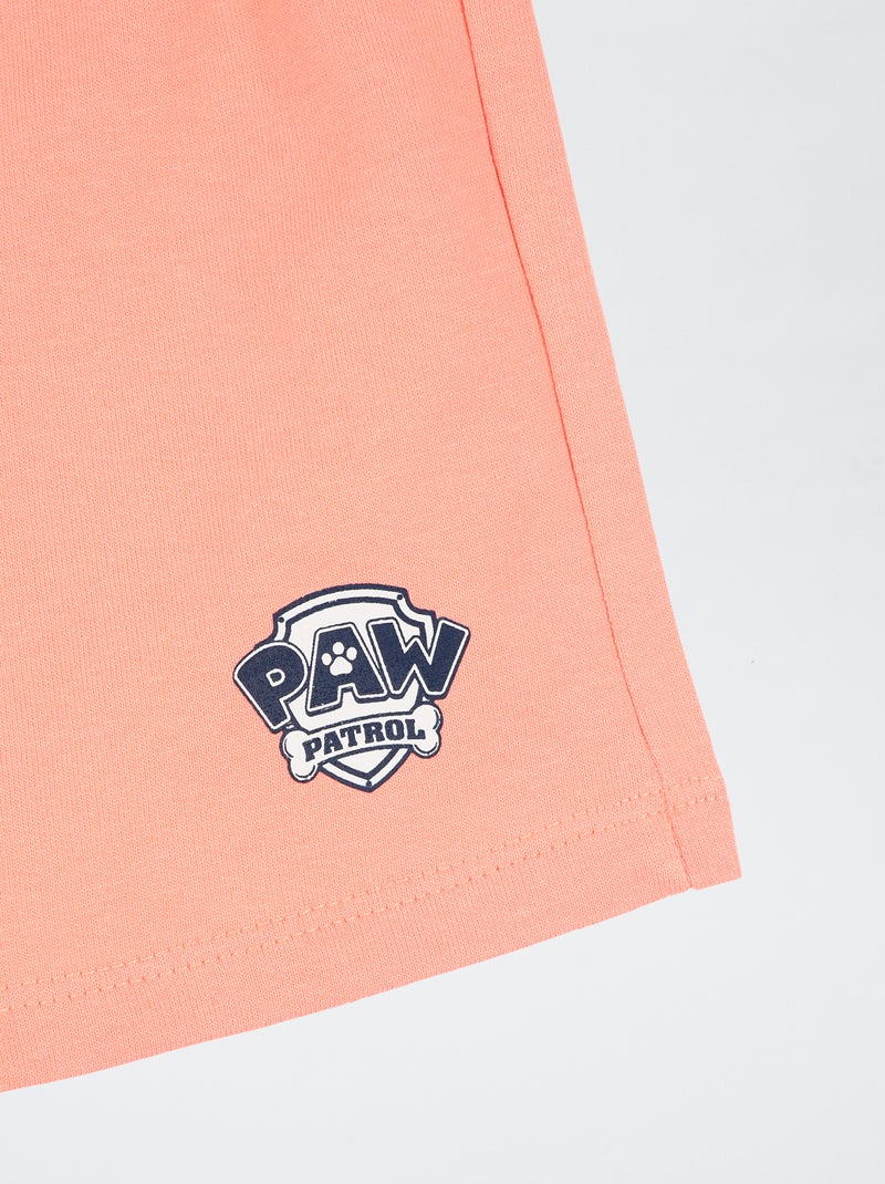 Conjunto de calções + t-shirt 'Patrulha Pata' - 2 peças Bege - Kiabi