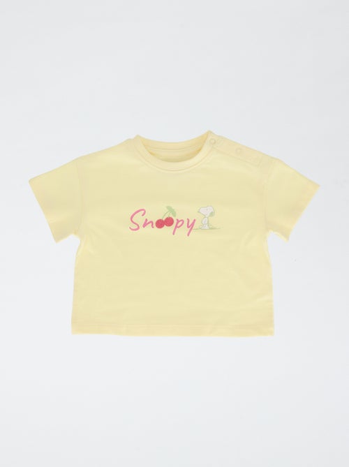 Conjunto de calções + T-shirt 'Snoopy' - Kiabi