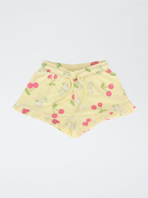 Conjunto de calções + T-shirt 'Snoopy' - Kiabi