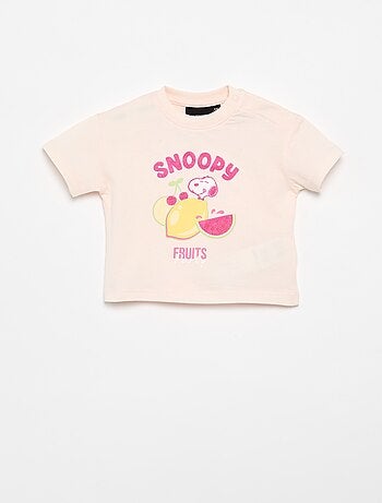 Conjunto de calções + T-shirt 'Snoopy'