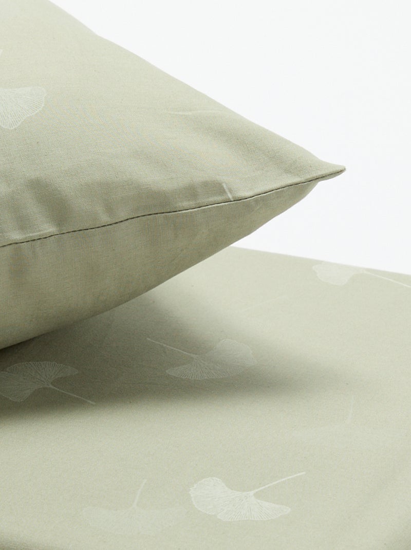 Conjunto de cama (150 x 220 cm) - Kiabi Home Bege - Kiabi