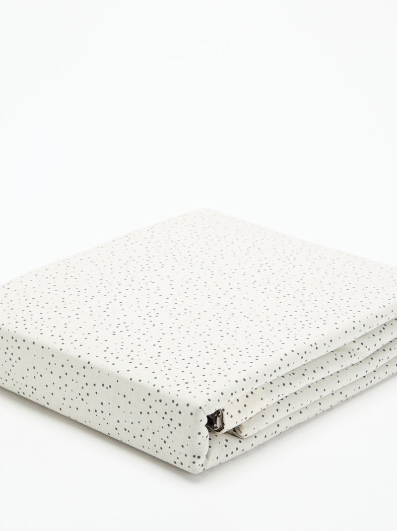 Conjunto de cama (150 x 220 cm) - Kiabi Home Cinza - Kiabi