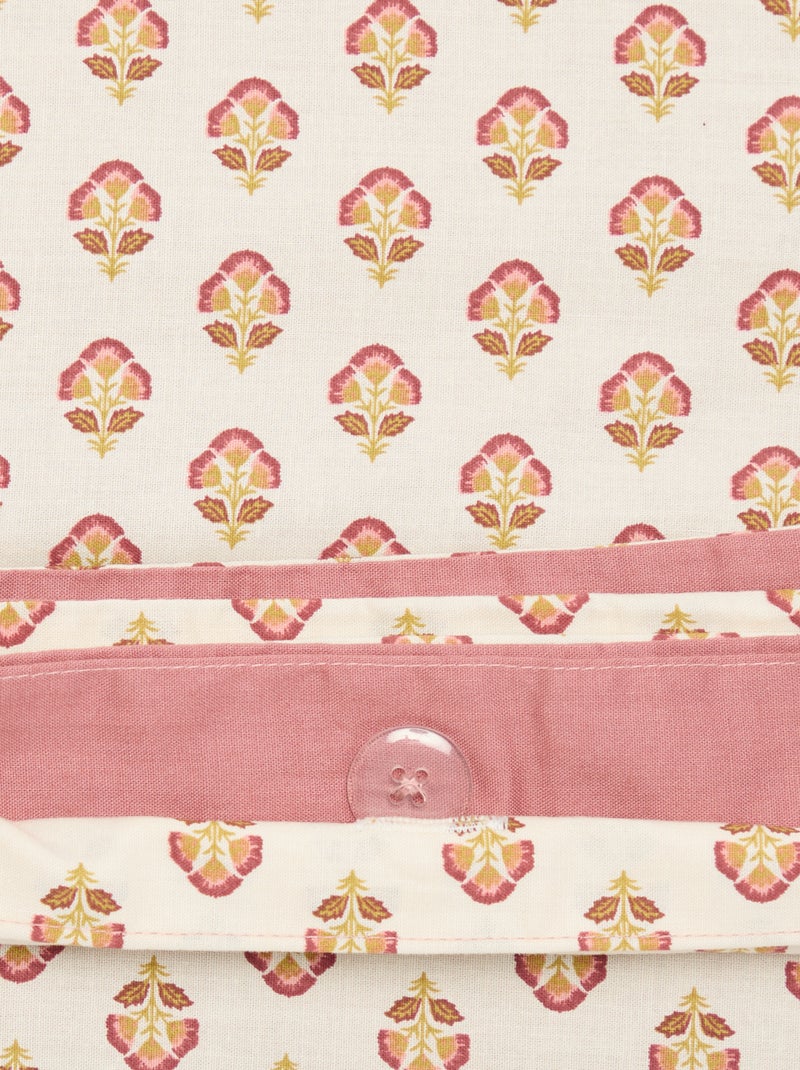 Conjunto de cama (150 x 220 cm) - Kiabi Home Rosa - Kiabi
