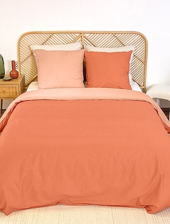 Conjunto de cama + 2 fronhas de algodão liso 240x220 - 260x240