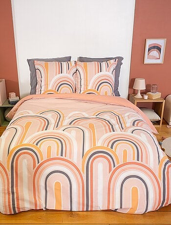 Conjunto de cama 3 peças 2 pessoas - Capa de edredão + 2 fronhas de almofada