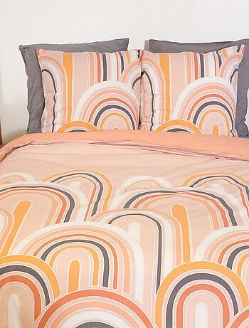 Conjunto de cama 3 peças 2 pessoas - Capa de edredão + 2 fronhas de almofada