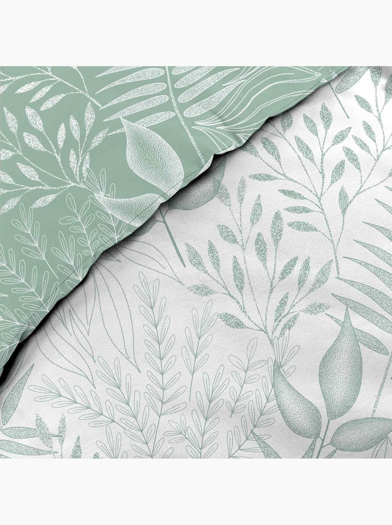 Conjunto de cama algodão cassia douceur d'intérieur Verde - Kiabi