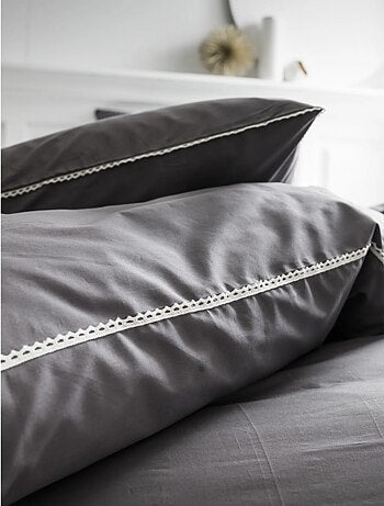 Conjunto de cama algodão luxury lace promo linge