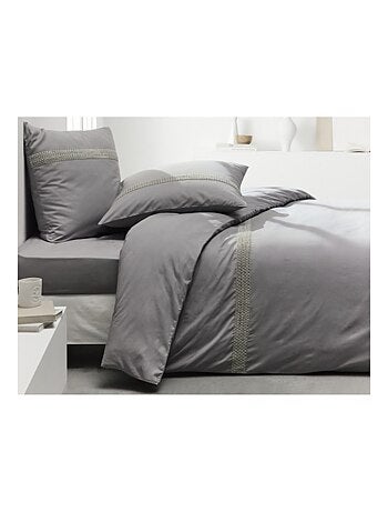 Conjunto de cama algodão luxury macrame promo linge