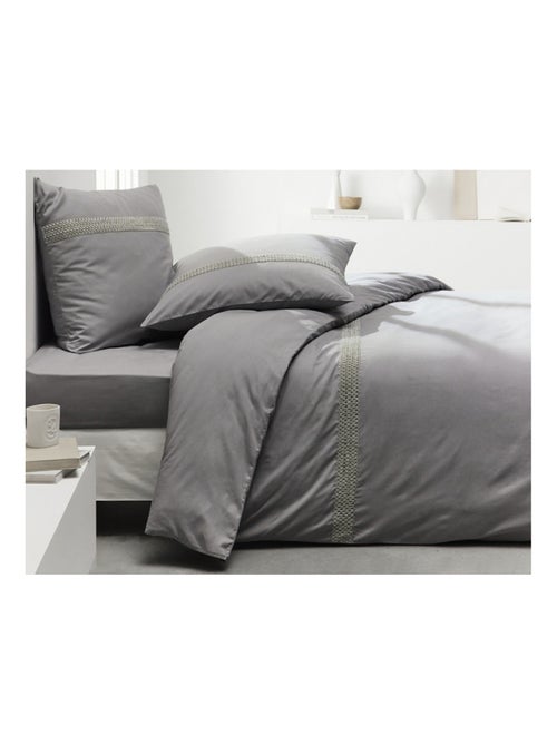 Conjunto de cama algodão luxury macrame promo linge - Kiabi Conjunto de cama algodão luxury macrame promo linge - Kiabi