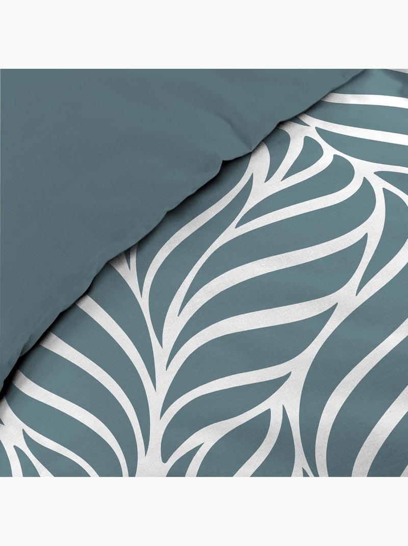 Conjunto de cama algodão morgane douceur d'intérieur Azul - Kiabi