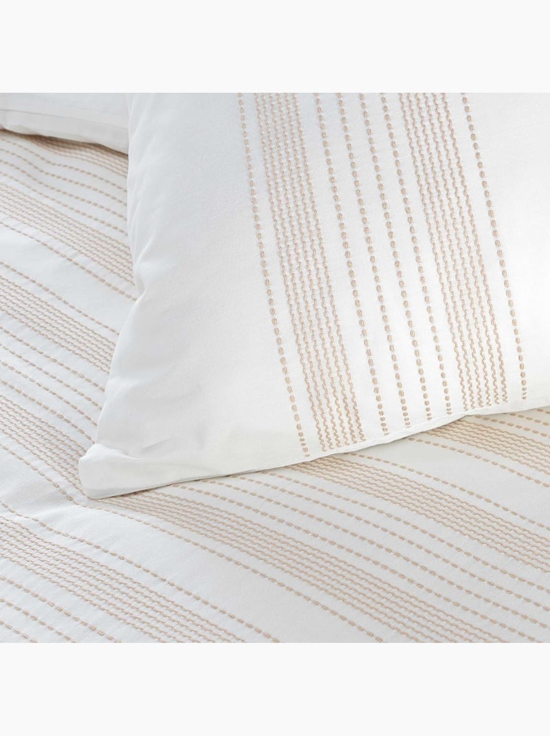Conjunto de cama algodão opera douceur d'intérieur Branco - Kiabi