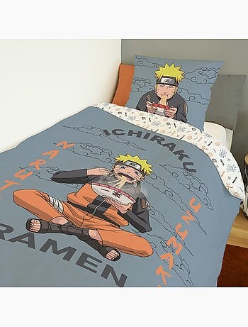 Conjunto de cama algodão promo linge naruto