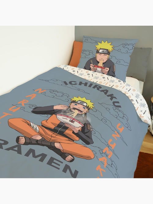 Conjunto de cama algodão promo linge naruto - Kiabi