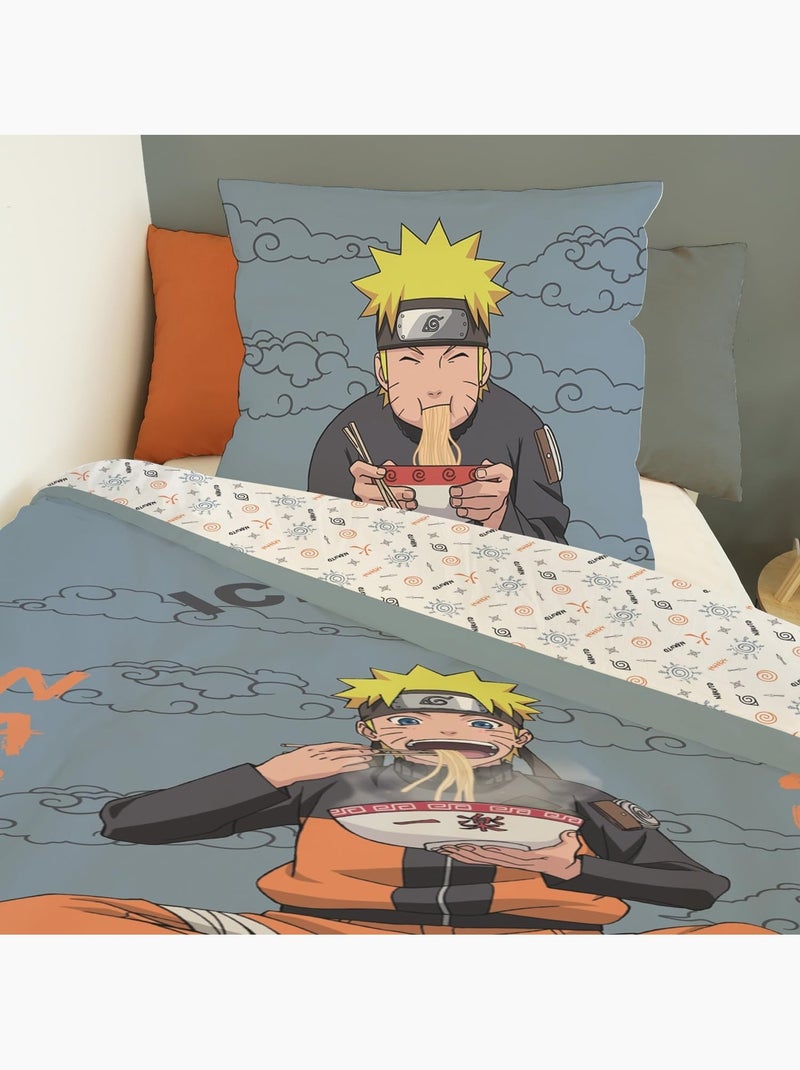 Conjunto de cama algodão promo linge naruto Azul - Kiabi