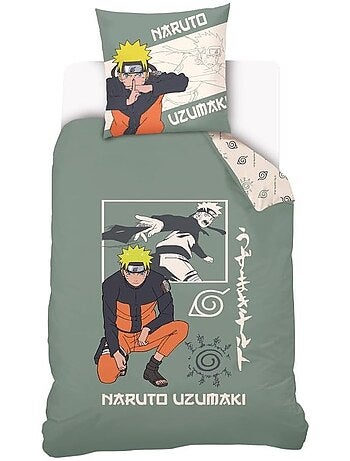 Conjunto de cama algodão promo linge naruto