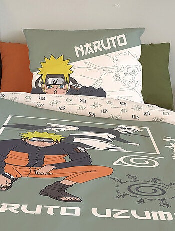 Conjunto de cama algodão promo linge naruto