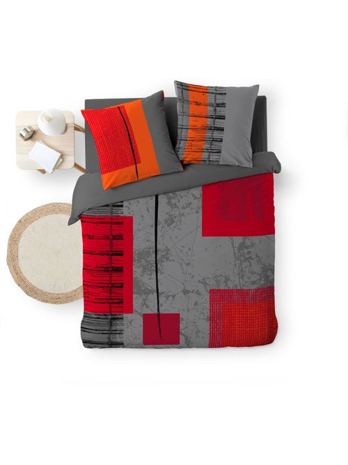 Conjunto de cama algodão quadro douceur d'intérieur - Kiabi