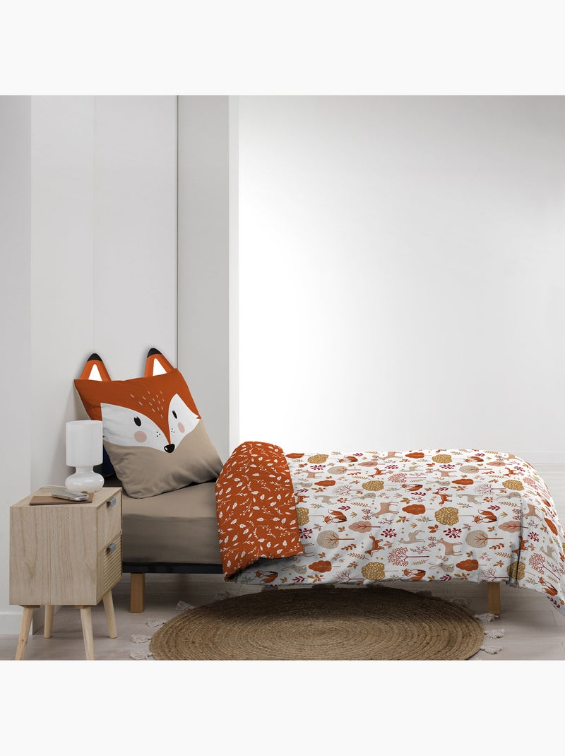 Conjunto de cama algodão roxy douceur d'intérieur Laranja - Kiabi