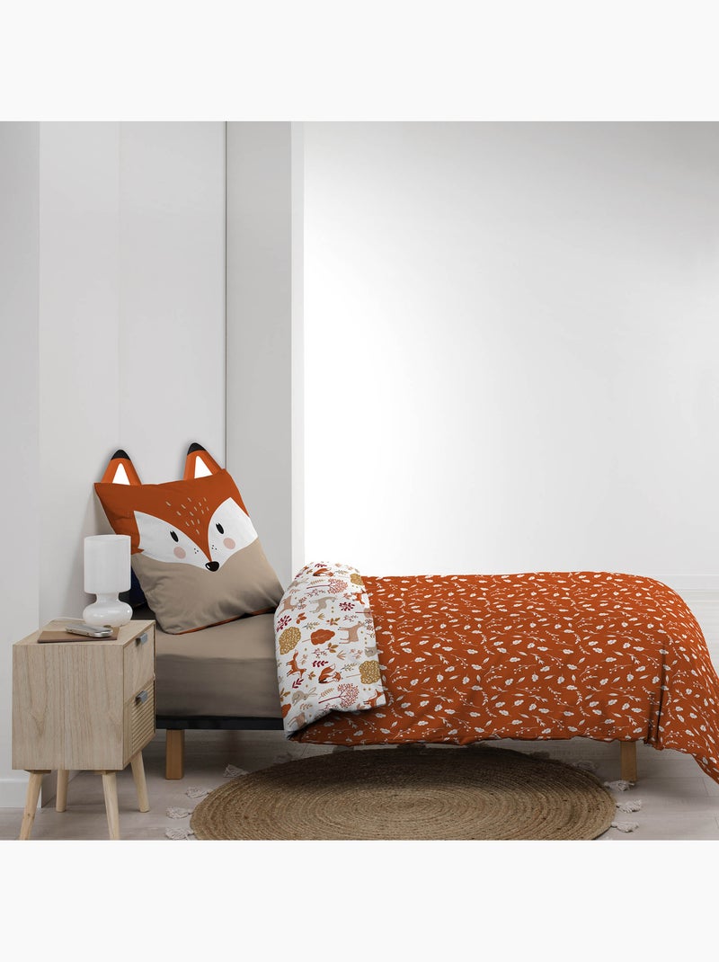 Conjunto de cama algodão roxy douceur d'intérieur Laranja - Kiabi