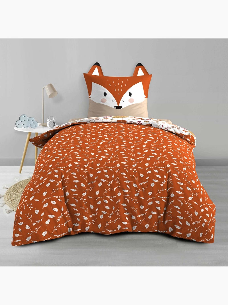 Conjunto de cama algodão roxy douceur d'intérieur Laranja - Kiabi