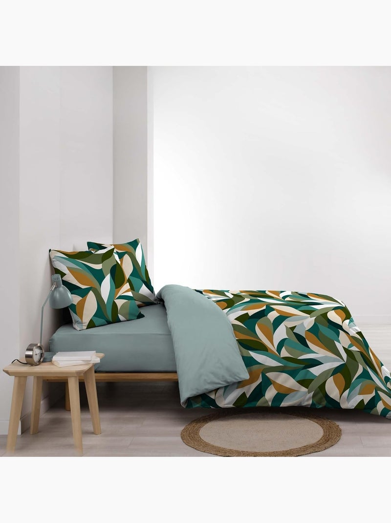 Conjunto de cama algodão swan douceur d'intérieur Verde - Kiabi