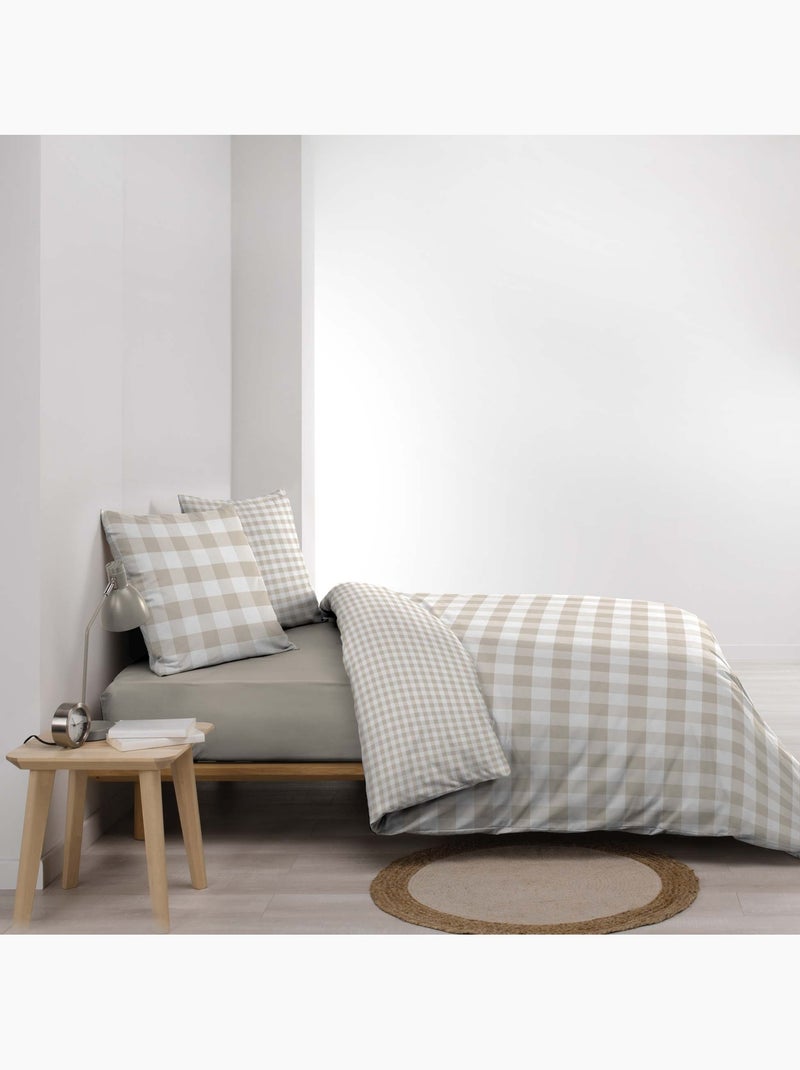 Conjunto de cama algodão victoire douceur d'intérieur Bege-cinza - Kiabi