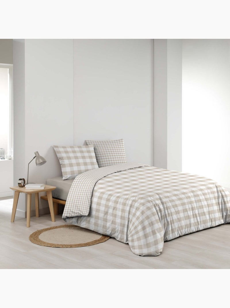 Conjunto de cama algodão victoire douceur d'intérieur Bege-cinza - Kiabi