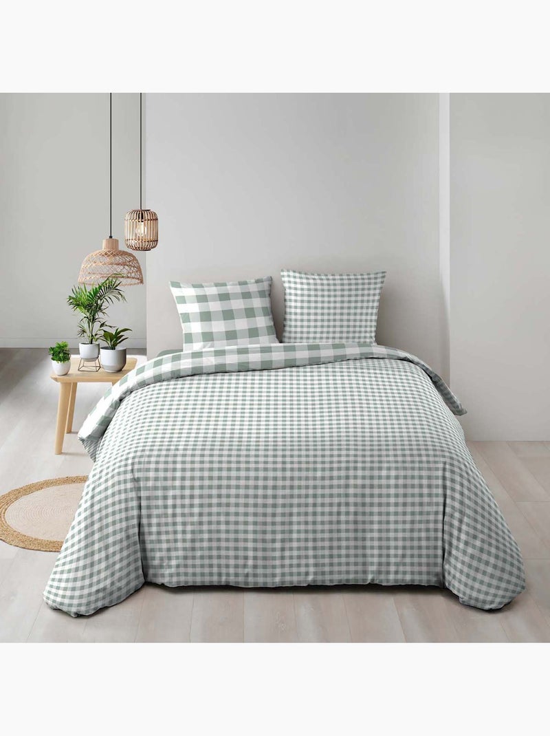 Conjunto de cama algodão victoire douceur d'intérieur Verde claro - Kiabi