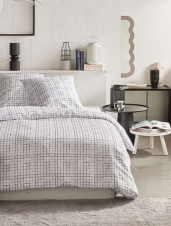 Conjunto de cama aos quadrados! - Casal