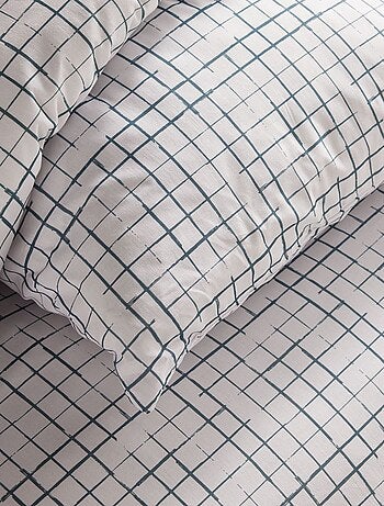 Conjunto de cama aos quadrados! - Casal